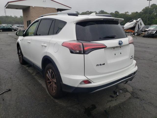 JTMRJREV2HD126975 - 2017 TOYOTA RAV4 HV LE WHITE photo 3