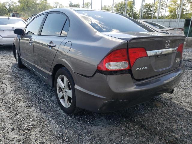 19XFA1F62BE020446 - 2011 HONDA CIVIC LX-S Сұр фото 3