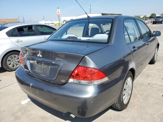 JA3AJ26E26U071829 - 2006 MITSUBISHI LANCER ES GRAY photo 4