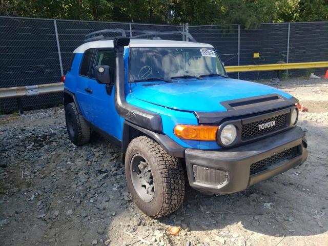 JTEBU11F070069220 - 2007 TOYOTA FJ CRUISER BLUE photo 1