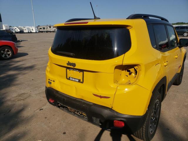 ZACCJBCTXFPB87052 - 2015 JEEP RENEGADE T GOLD photo 9