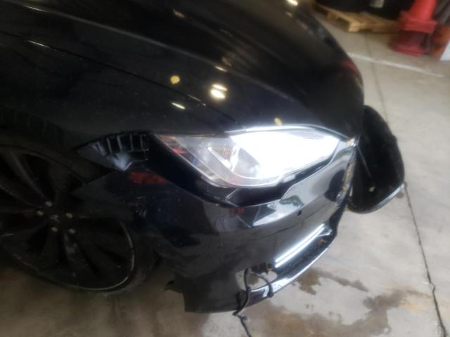 5YJSA1H19EFP55942 - 2014 TESLA MODEL S Սև լուսանկար 9