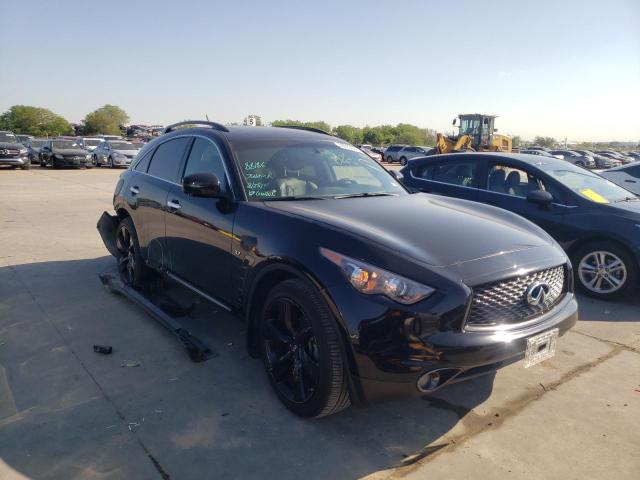 JN8CS1MU5HM141519 - 2017 INFINITI QX70 BLACK photo 1