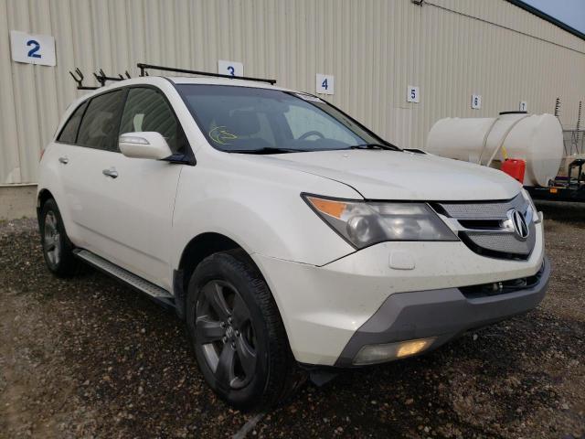 2HNYD28888H005686 - 2008 ACURA MDX SPORT WHITE photo 1