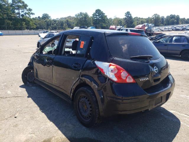 3N1BC1CP3CK242537 - 2012 NISSAN VERSA S BLACK photo 3