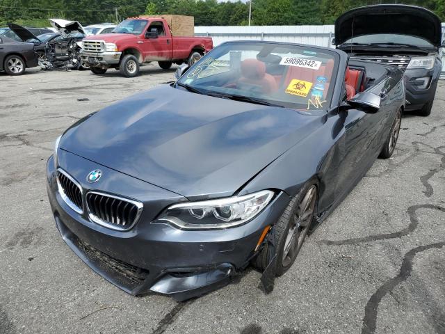 WBA1M5C52GV327295 - 2016 BMW M235XI GRAY photo 2
