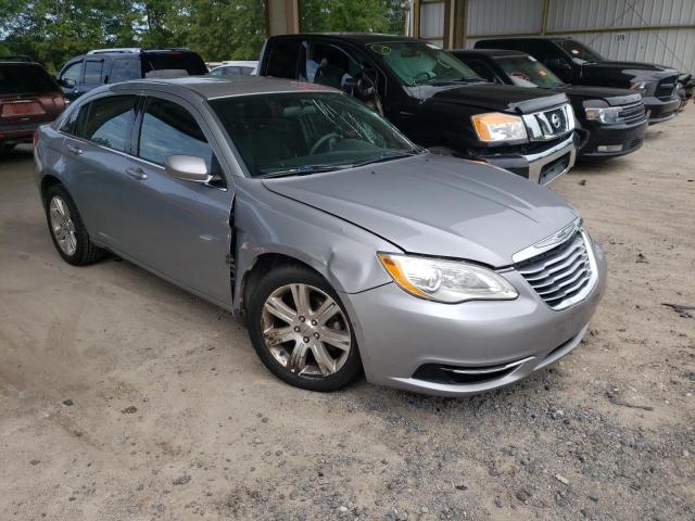 1C3CCBAB1DN648251 - 2013 CHRYSLER 200 LX SILVER photo 1