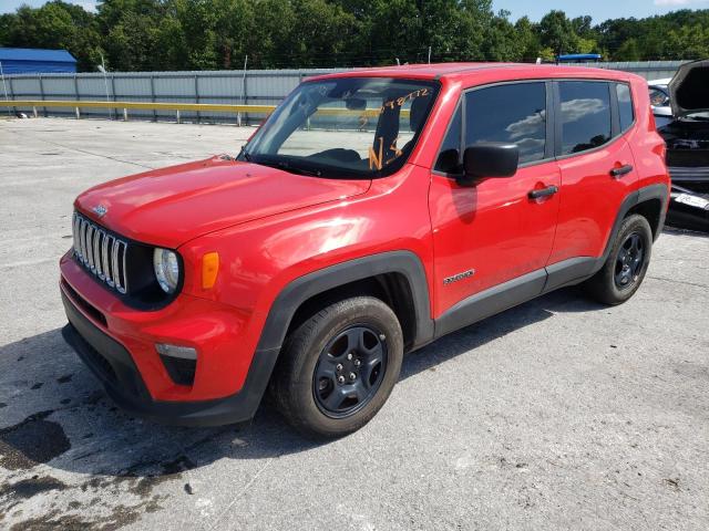 ZACNJAAB4LPL71036 - 2020 JEEP RENEGADE S RED photo 2