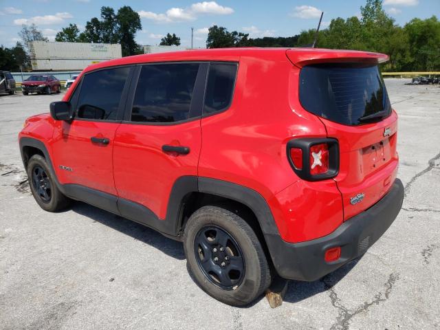 ZACNJAAB4LPL71036 - 2020 JEEP RENEGADE S RED photo 3