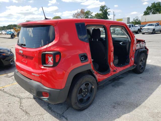 ZACNJAAB4LPL71036 - 2020 JEEP RENEGADE S RED photo 4