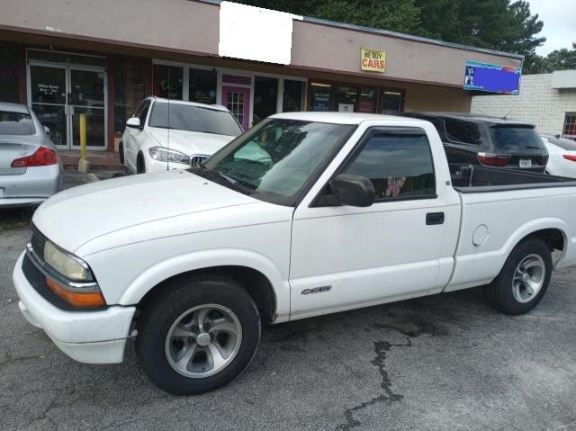 1GCCS145518155455 - 2001 CHEVROLET S TRUCK S1 WHITE photo 2