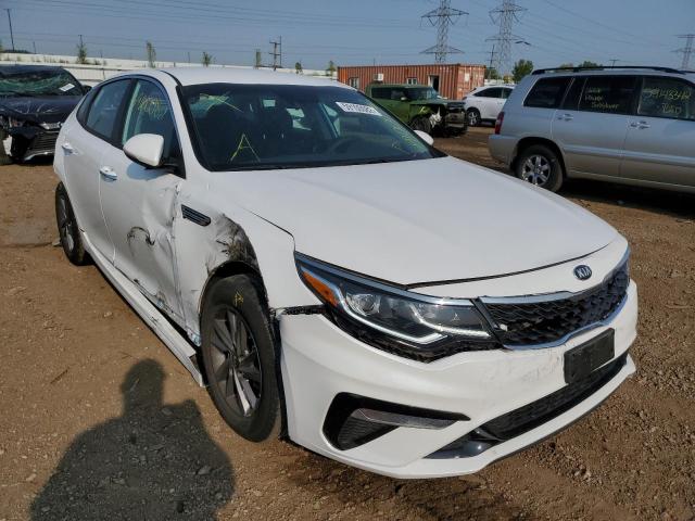 5XXGT4L31LG435342 - 2020 KIA OPTIMA WHITE photo 1