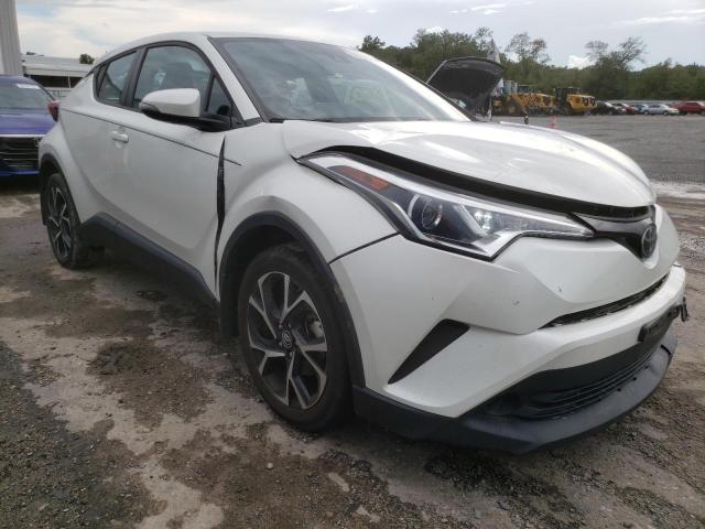 NMTKHMBX9KR100261 - 2019 TOYOTA C-HR XLE WHITE photo 1