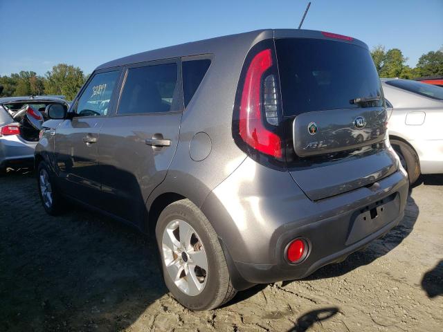 KNDJN2A28J7520909 - 2018 KIA SOUL GRAY photo 3