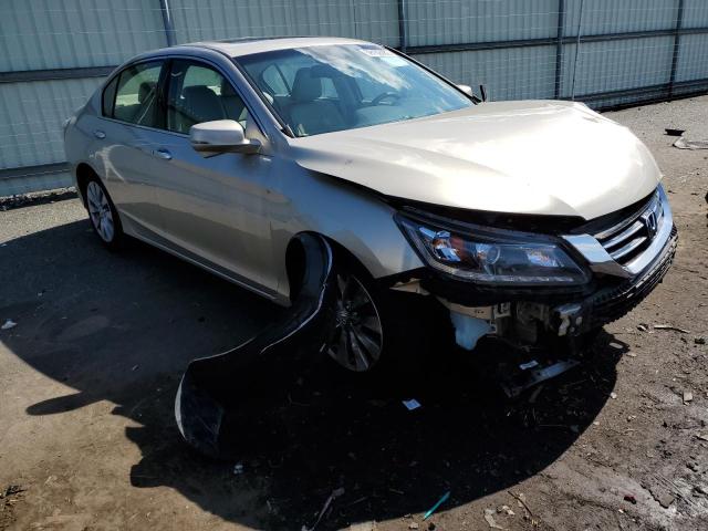 1HGCR3F89EA010112 - 2014 HONDA ACCORD EXL TAN photo 1