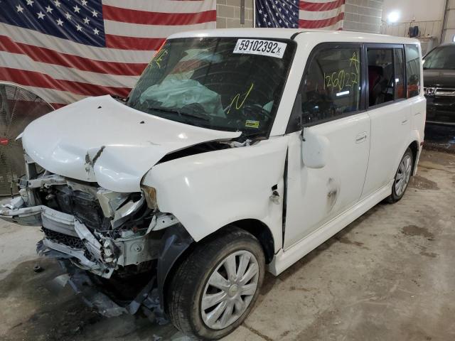 JTLKT324250188663 - 2005 TOYOTA SCION XB أبيض صورة 2