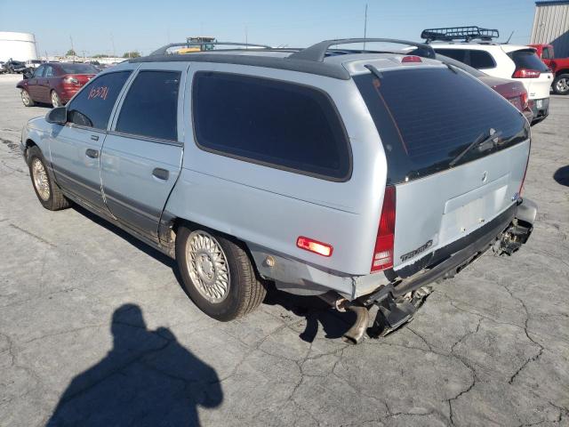 1FACP5844LG173485 - 1990 FORD TAURUS LX BLUE photo 3