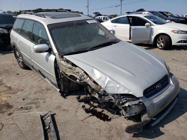 4S4BP86C654316681 - 2005 SUBARU LEGACY OUT SILVER photo 1