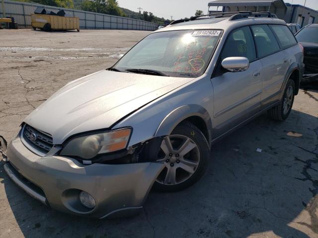 4S4BP86C654316681 - 2005 SUBARU LEGACY OUT SILVER photo 2