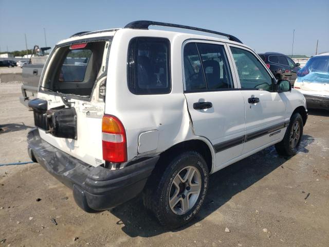 2CNBE134936927374 - 2003 CHEVROLET TRACKER WHITE photo 4