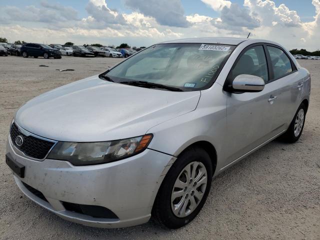 KNAFU4A29C5639004 - 2012 KIA FORTE EX SILVER photo 2