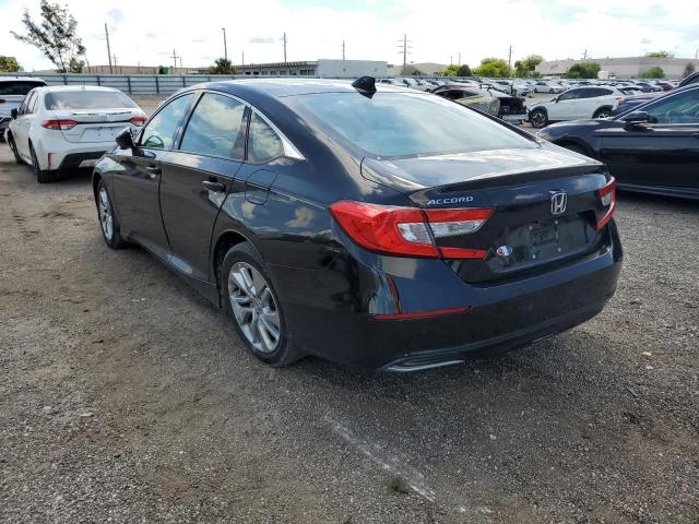 1HGCV1F12JA251457 - 2018 HONDA ACCORD LX BLACK photo 3