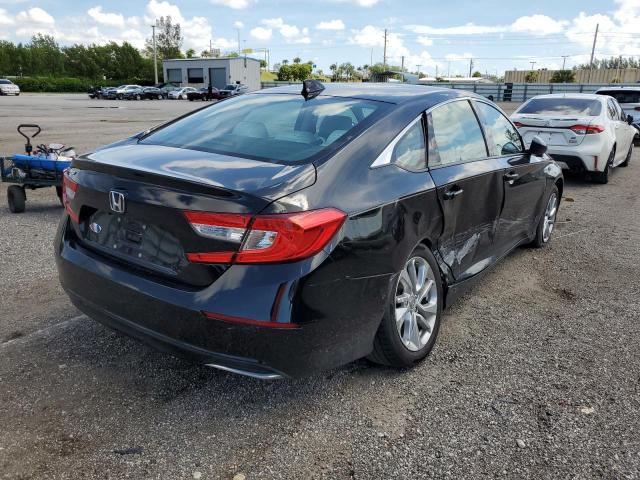 1HGCV1F12JA251457 - 2018 HONDA ACCORD LX BLACK photo 4