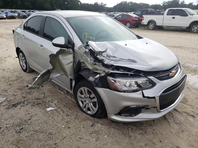 1G1JB5SH5H4144171 - 2017 CHEVROLET SONIC LS 银色 照片 1