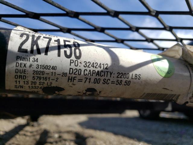 4YMBU0810MV028378 - 2021 UTILITY TRAILER Սև լուսանկար 10