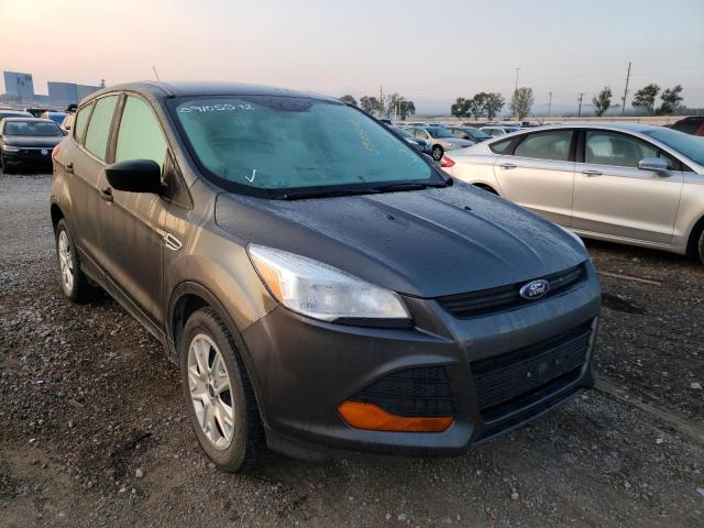 1FMCU0F7XGUC42265 - 2016 FORD ESCAPE S GRAY photo 1