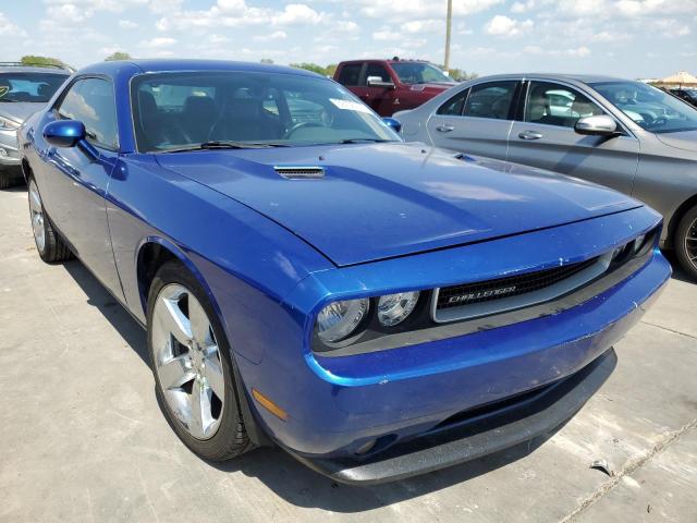 2C3CDYAGXCH243721 - 2012 DODGE CHALLENGER BLUE photo 1