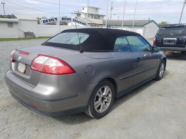 YS3FB75S856007069 - 2005 SAAB 9-3 LINEAR GRAY photo 4