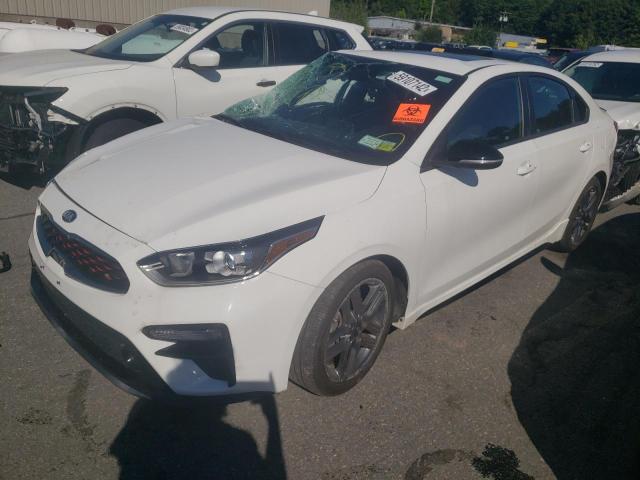 3KPF34AD8LE159354 - 2020 KIA FORTE GT L WHITE photo 2