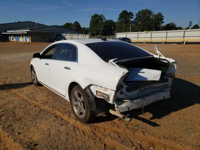 1G1ZC5E05CF119791 - 2012 CHEVROLET MALIBU 1LT 白色 照片 3