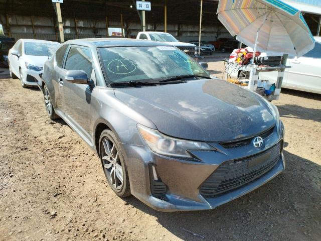 JTKJF5C72FJ011487 - 2015 TOYOTA SCION TC ნაცრისფერი ფოტო 1