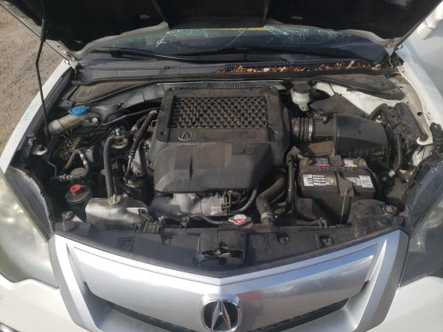 5J8TB2H24BA000963 - 2011 ACURA RDX WHITE photo 7