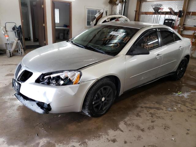 1G2ZF58B074275349 - 2007 PONTIAC G6 VALUE L GRAY photo 2