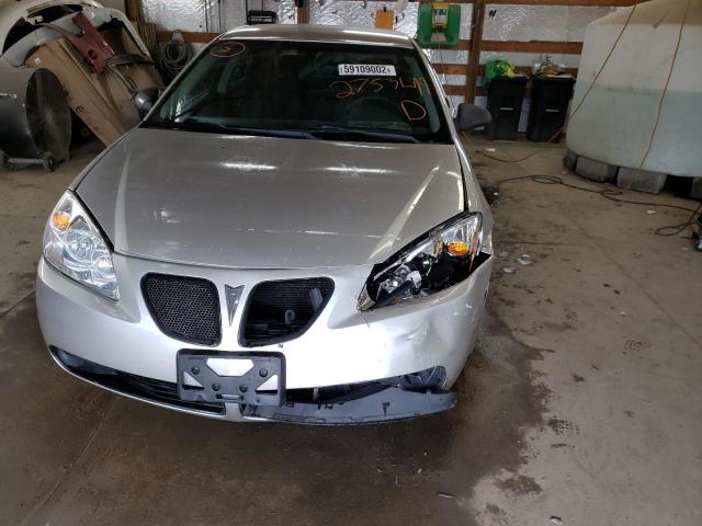 1G2ZF58B074275349 - 2007 PONTIAC G6 VALUE L GRAY photo 9