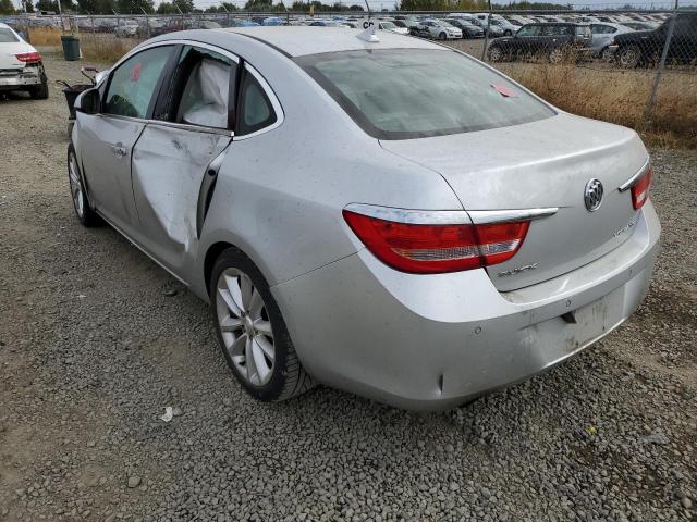 1G4PR5SK2C4157859 - 2012 BUICK VERANO CON SILVER photo 3