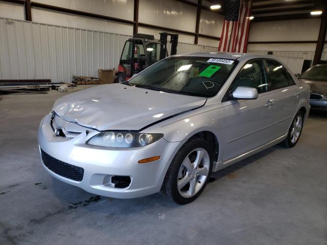 1YVHP80C485M33420 - 2008 MAZDA 6 I SILVER photo 2