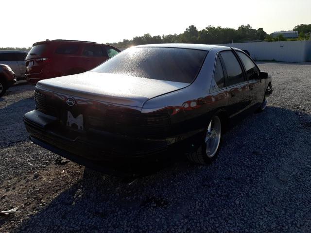 1G1BN52P2RR183548 - 1994 CHEVROLET CAPRICE CL ორფეროვანი ფოტო 4