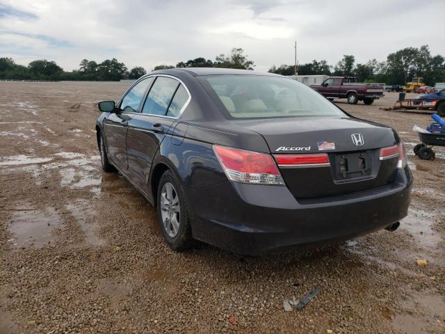 1HGCP2F49BA100661 - 2011 HONDA ACCORD LXP BLACK photo 3