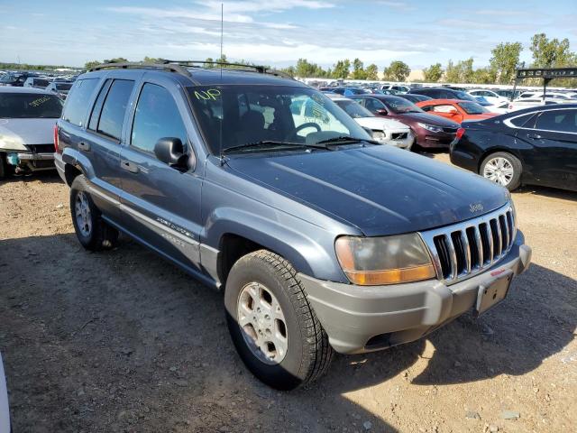 1J4GW48S61C662895 - 2001 JEEP GRND CHERK BLUE photo 1