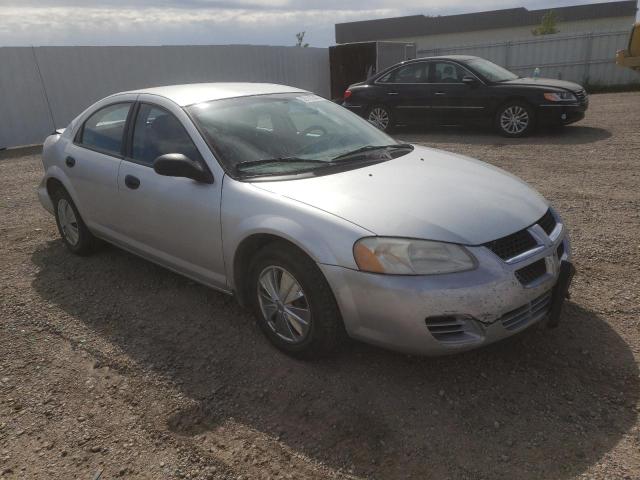 1B3EL36X04N182960 - 2004 DODGE STRATUS SE SILVER photo 1