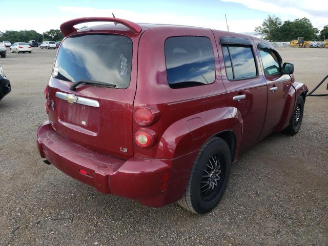 3GNDA13S16S533227 - 2006 CHEVROLET HHR LS 勃艮第红 照片 4