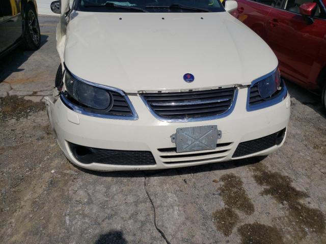 YS3ED49G493502905 - 2009 SAAB 9-5 2.3T WHITE photo 9