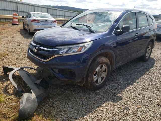 3CZRM3H33FG704056 - 2015 HONDA CR-V LX BLUE photo 2