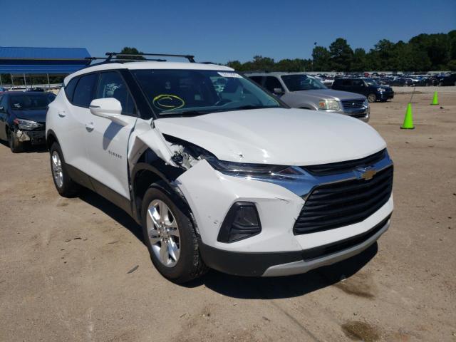 3GNKBCRS8KS650688 - 2019 CHEVROLET BLAZER 2LT WHITE photo 1