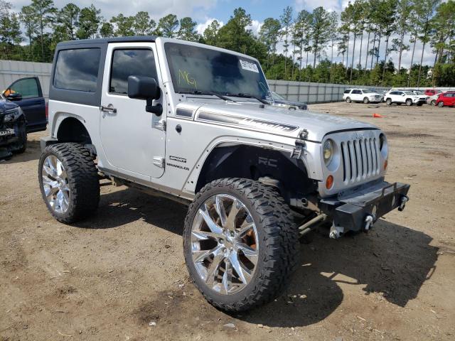 1J4AA2D11AL140973 - 2010 JEEP WRANGLER S SILVER photo 1