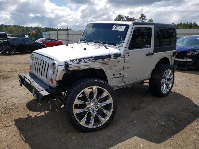 1J4AA2D11AL140973 - 2010 JEEP WRANGLER S SILVER photo 2